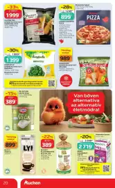 Auchan akciós újság hét 33 Oldal 20: AUCHAN KEDVENC PIZZA €1.249,00, VALDOR ZIZU GYORSFAGYASZTOTT CSIRKEMELLFILÉ €1.999,00