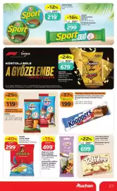 Auchan akciós újság hét 33 Oldal 21: Knoppers NutBar €199,00, SPORT KÓKUSZ DUÓ SZELET €359,00