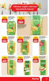 Auchan akciós újság hét 33 Oldal 25: AUCHAN KEDVENC DURUM FARFALLE SZÁRAZTÉSZTA €399,00