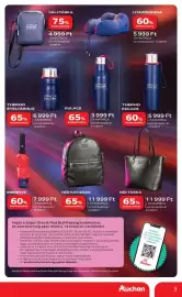 Auchan akciós újság hét 33 Oldal 3: Válltáska €4.999,00, THERMO KULACS €5.999,00