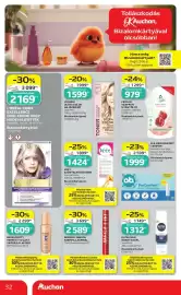 Auchan akciós újság hét 33 Oldal 32: L'ORÉAL PARIS EXCELLENCE COOL CREME VAGY NUDE HAJFESTÉK €2.169,00