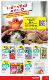 Auchan akciós újság hét 33 Oldal 35: AUCHAN KEDVENC KONZERV KUTYAELEDEL €499,00