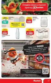 Auchan akciós újság hét 33 Oldal 37: KONZERVES BEFŐZŐÜVEG €149,00, LAPKA VAGY BEFŐTTESÜVEG FEDŐ €71,00