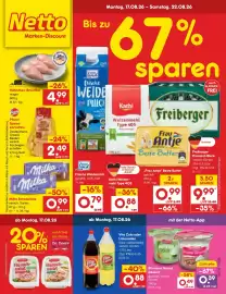 Netto Marken-Discount Prospekt woche 34 Seite 1