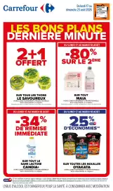 Catalogue Carrefour | les bons plans dernière minute page 1