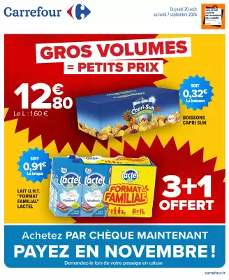 Carrefour (valable jusqu'au 7-09)
