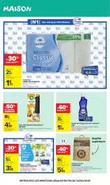 Catalogue Carrefour Market page 13: Charbon de bois CARREFOUR €5,99, SUN Liquide de rinçage pour lave-vaisselle €1,54