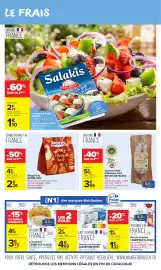 Catalogue Carrefour Market page 6: MAÎTRE COQ Wings Party €2,25, REFLETS DE FRANCE Saucisse sèche d'Auvergne I.G.P. €3,59