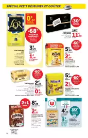 Catalogue Hyper U page 14: Ricore Nestle €8,24, Nesquik Poudre chocolatée €8,24