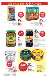 Catalogue Hyper U page 19: Vico Monster Munch €2,35, PANZANI Tomates cuisinées €2,78