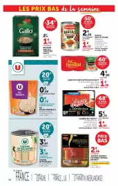 Catalogue Hyper U page 20: U Cœurs de palmiers €3,18, Espuna Jambon Serrano €2,89