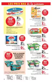 Catalogue Hyper U page 22: Galbani Mozzarella Maxi €2,29, SOIGNON Yaourts au lait de chèvre €2,96