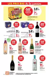 Catalogue Hyper U page 26: De Castellane Champagne AOP €18,18, Chateau Haut Rayol €5,99