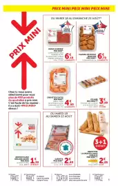 Catalogue Hyper U page 3: CREVETTES €4,50, ÉCLAIRS €3,99