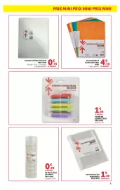 Catalogue Hyper U page 5: CAHIER PIQUURE €0,79, CHEMISES À ÉLASTIQUE €4,19
