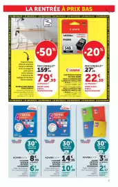 Catalogue Hyper U page 7: KOVERBOOK CAHIER €2,17, KOVERBOOK CAHIERS €10,39