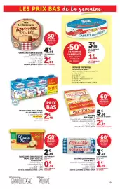 Catalogue Super U page 19: Président Beurre €2,23, Elle & Vire Beurre de Normandie €4,41