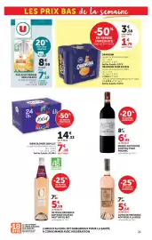Catalogue Super U page 21: ORANGINA €1,79, 1664 Bière blonde €14,33