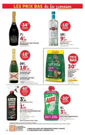 Catalogue Super U page 22: PERLINO PROSECCO €4,88, Ultima croquettes pour chat adulte sterilise €30,00