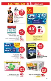 Catalogue Super U page 23: Always Serviettes €3,42, Sanex Deodorant Zero €3,90