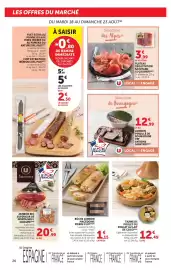 Catalogue Super U page 26: PIERRE CLOT BÛCHE JAMBON MACÉDOINE €1,15, U Saveurs Jambon Sec Supérieur de Montagne €20,99