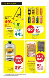 Catalogue Super U page 30: Combustible Standard €29,99, FLAMINO Granulés de bois €5,49