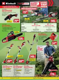 Zgonc Flugblatt Seite 10: Akku-Gehölzschneider GE-PS 18/15 Li BL Solo €79,99, Akku-Kettensäge GE-LC 18/25 Li BL Solo €129,00