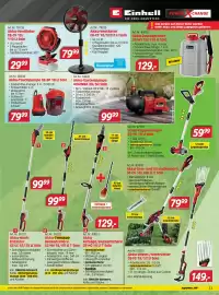 Zgonc Flugblatt Seite 11: Akku-Tauchpumpe GE-SP 18 Li Solo €79,99, Akku-Ventilator GE-CF 18/110 Li Solo €29,99