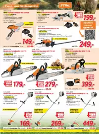 Zgonc Flugblatt Seite 19: Akku-Gehölzschneider Set GTA 26 STIHL €149,00, Benzin-Rasentrimmer FS 38 €169,00