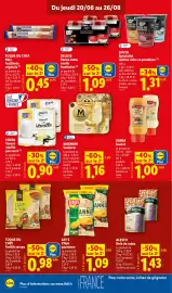 Catalogue Lidl semaine 34 page 14: KANIA Sauces €1,00, Envia Yaourt vanille €0,90