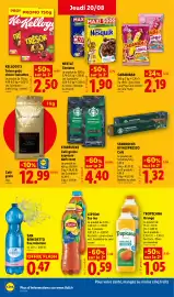 Catalogue Lidl semaine 34 page 20: LIPTON Ice tea €0,59, EXPRESSO FLEUR DE CAFÉIER €12,99