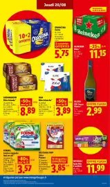 Catalogue Lidl semaine 34 page 21: ALLINI PIU Secco Bianco €2,99, 1664 Bière blanche €3,89