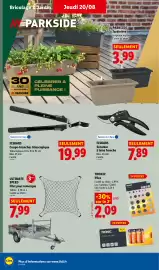 Catalogue Lidl semaine 34 page 38: FISKARS Coupe-branches télescopique €19,99, TRONIC Piles €2,09