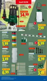 Catalogue Lidl semaine 34 page 39: PARKSIDE Porte-outils €5,99, PARKSIDE Serre-câbles €6,99