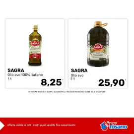 Volantino Iper Tosano settimana 33 Pagina 3: Sagra olio evo €25,90, Sagra olio evo 100% italiano €8,25