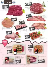 Folheto Bolama Página 2: Costeleta de vitelão €13,99, Asas frango marinadas lusiaves €4,29