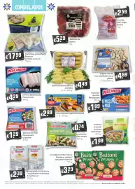 Folheto Bolama Página 6: Bolinhos de bacalhau joledila €4,49, Mistura oriental chinesa gelcampo €1,09