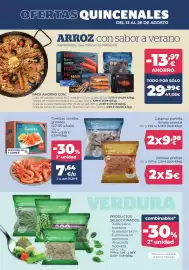 Catálogo La Sirena Página 4: La Sirena calamar puntilla €9,98, La sirena verdura €2,99