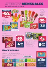 Catálogo La Sirena Página 7: Gruvi mini surtido €5,99, Calippo Super Mix Lemon Lime Strawberry €3,75