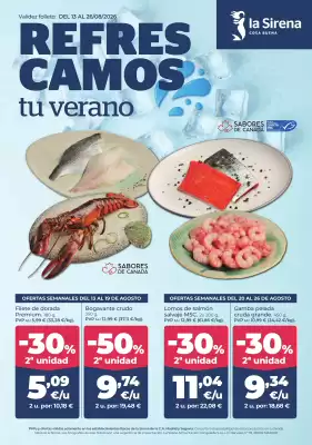 La Sirena (válido hasta el 26-08)
