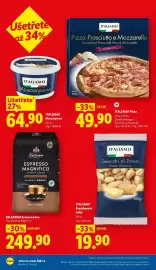 Lidl leták Strana 2: ITALIAMO Pizza €49,90, Italiamo MASCARPONE €64,90
