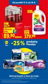 Lidl leták Strana 3: Ariel Prací gel €379,90, Gambrinus 10 Originál €89,90