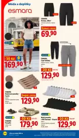 Lidl leták Strana 34: ESMARA Kraťasy „Biker“ €69,90, Esmara PANTOFLE €179,90