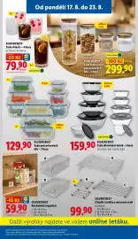 Lidl leták Strana 41: SILVERCREST Sada potravinových dóz – 3 kusy €129,90, SILVERCREST Sada sklenic – 4 kusy €79,90