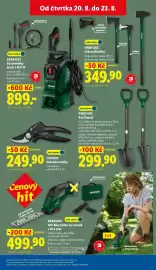 Lidl leták týden 34 Strana 17: PARKSIDE Sekera/kladivo €349,90, PARKSIDE Vysokotlaký čistič 1400 W €899,00