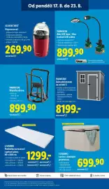 Lidl leták týden 34 Strana 29: SILVERCREST Popcornovač €269,90, PARKSIDE Štípačka dřeva €899,90
