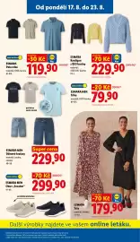 Lidl leták týden 34 Strana 5: ESMARA MEN TRIKO €79,90, ESMARA Kardigan z BIO bavlny €229,90