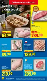 Lidl leták Strana 16: Krůtí prsa €219,90, DELUXE Irský Rib Eye Steak €299,90