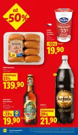 Lidl leták Strana 2: Kofola €21,90, Olma Smetana ke šlehání €19,90