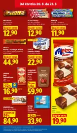 Lidl leták Strana 23: Metro Dezert €19,90, KIT KAT CHUNKY €12,90